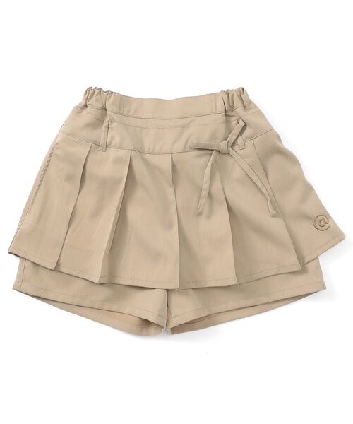 algy(アルジー)の「スラックスショーパン(スカート・キッズ・ベージュ/ブラック/グレー・XX-SMALL/X-SMALL/MEDIUM/SMALL)」の3枚目の写真