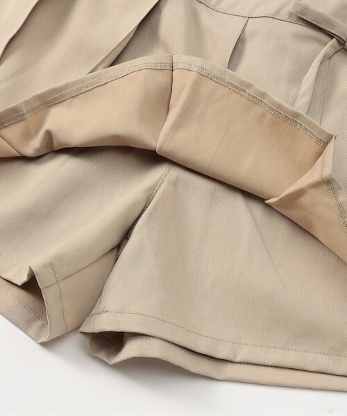 algy(アルジー)の「スラックスショーパン(スカート・キッズ・ベージュ/ブラック/グレー・XX-SMALL/X-SMALL/MEDIUM/SMALL)」の6枚目の写真