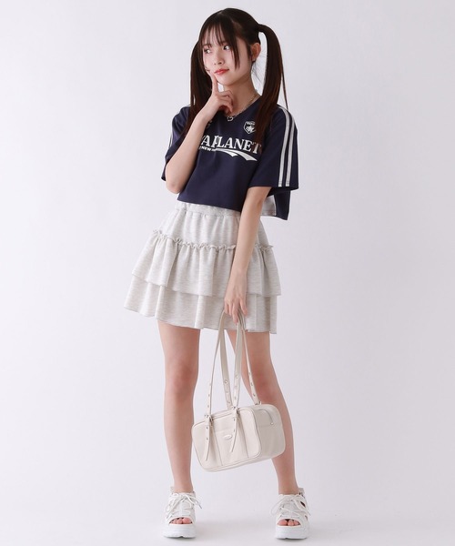 repipi armario（レピピ アルマリオ）の「キリカエショートゲームＴシャツ（Tシャツ/カットソー・キッズ・ネイビー/レッド/ホワイト・MEDIUM/LARGE/SMALL）」の22枚目の写真