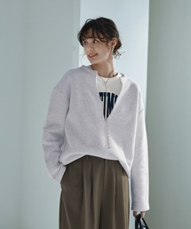 STYLE DELI | 【Made in Japan】ディープVスウェットプルオーバー(スウェット)