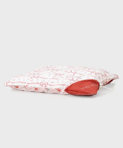 LAURA ASHLEY(ローラアシュレイ)の「【表裏の2柄がかわいい】パッカブル マイバッグ(エコバッグ/サブバッグ・レディース・ワイン系・00)」の7枚目の写真