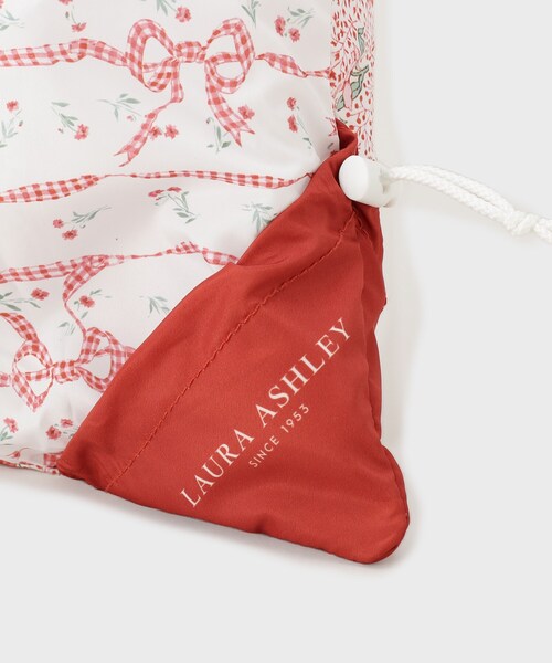 LAURA ASHLEY(ローラアシュレイ)の「【表裏の2柄がかわいい】パッカブル マイバッグ(エコバッグ/サブバッグ・レディース・ワイン系・00)」の10枚目の写真