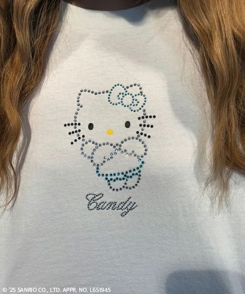 トップス Candy Stripper ANGEL HELLO KITTY TEE Candy Stripper ANGEL HELLO KITTY TEE