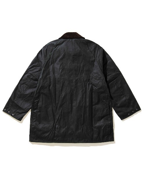 Kinetics（キネティクス）の「Barbour OS Beaufort Wax Jacket（バブアー ビューフォート ワックス コットン ブルゾン）（ブルゾン・メンズ・グリーン・34/36/38/40/42）」の2枚目の写真