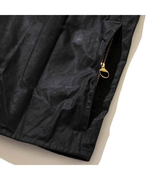 Kinetics（キネティクス）の「Barbour OS Beaufort Wax Jacket（バブアー ビューフォート ワックス コットン ブルゾン）（ブルゾン・メンズ・グリーン・34/36/38/40/42）」の7枚目の写真