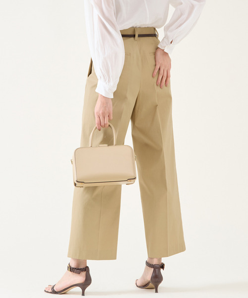 martinique(マルティニーク)の「チノパンツ(チノパンツ・レディース・ホワイト/ベージュ・1/2)」の9枚目の写真