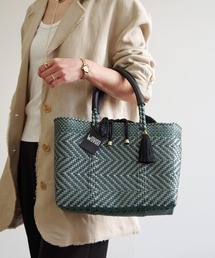 WOVEN (ウーヴン) / スモールトート メキシコ製 バスケットバッグ