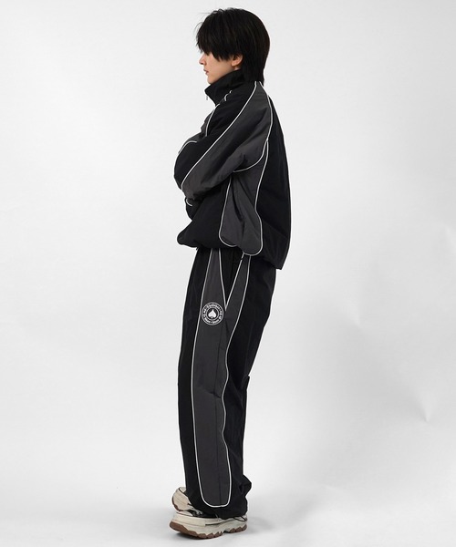 25SS【THRASHER】ドロスト ナイロントラックジャケット メンズ