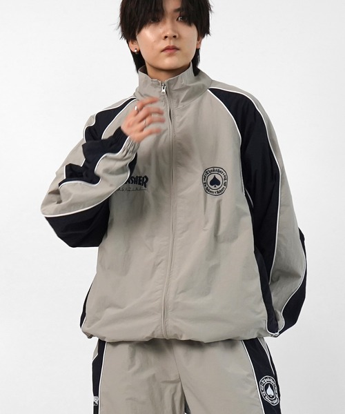 【terazaki出品】ナイロンジャケット S 25SS【THRASHER】ドロスト ナイロントラックジャケット メンズ