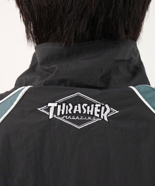 25SS【THRASHER】ドロスト ナイロントラックジャケット メンズ