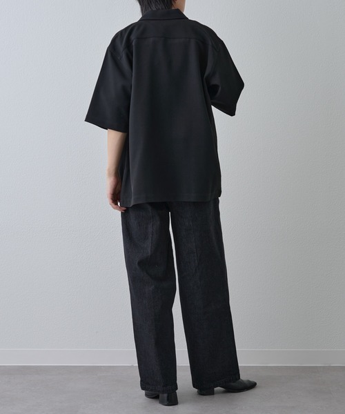 COLONY 2139（コロニートゥーワンスリーナイン）の「ドライスルー半袖ジップシャツ（シャツ/ブラウス・メンズ・ブラック/ネイビー/グレー・LARGE/MEDIUM）」の18枚目の写真