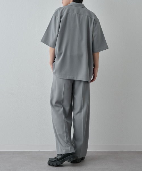 COLONY 2139（コロニートゥーワンスリーナイン）の「ドライスルー半袖ジップシャツ（シャツ/ブラウス・メンズ・ブラック/ネイビー/グレー・LARGE/MEDIUM）」の22枚目の写真