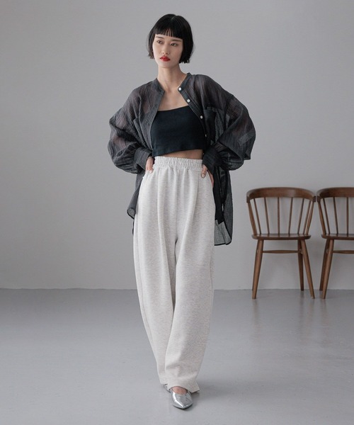 6737様 セール】バンドシアーシャツLS 289340（シャツ/ブラウス