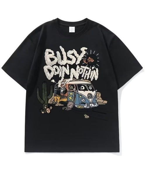 ◆boohoo◆ ロサンゼルス フローラルプリント Tシャツ El Pueblo De Los Angeles Tee | LA Full Name Unisex Black T