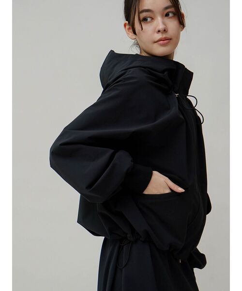 セール】【撥水・サステナブル】ドロストパーカーブルゾン（その他  