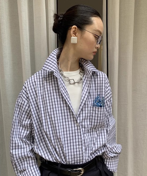 chuclla(チュクラ)の「【LONSLAN】 ストレッチフィット コンパクトT CHLONW25s016(Tシャツ/カットソー・レディース・ブラック/ホワイト・FREE)」の3枚目の写真