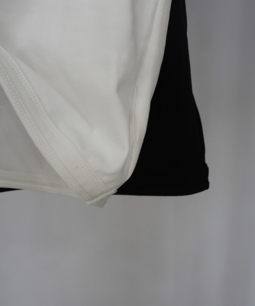 chuclla(チュクラ)の「【LONSLAN】 ストレッチフィット コンパクトT CHLONW25s016(Tシャツ/カットソー・レディース・ブラック/ホワイト・FREE)」の11枚目の写真