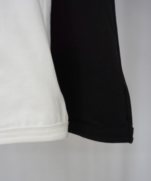 chuclla(チュクラ)の「【LONSLAN】 ストレッチフィット コンパクトT CHLONW25s016(Tシャツ/カットソー・レディース・ブラック/ホワイト・FREE)」の10枚目の写真