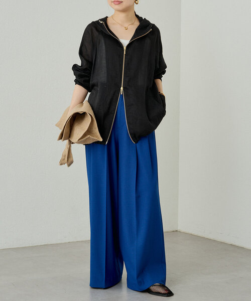 LOUNGEDRESS（ラウンジドレス）の「シアーZIPパーカー（ベスト