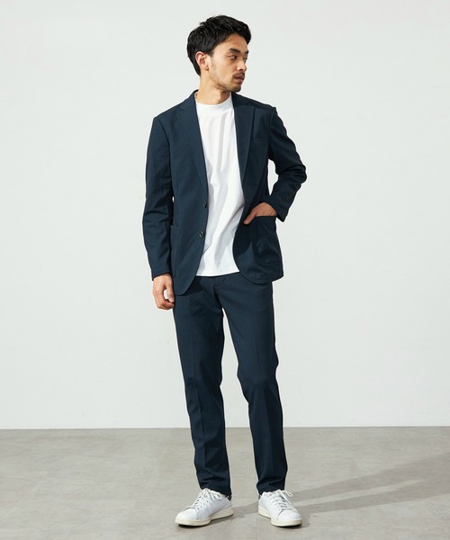 EDWIN(エドウィン)の「EDWIN エドウィン デニスラ AIR スリムテーパード スラックス トラウザー ビジネス ストレッチ 軽量(スラックス・メンズ・ライトブルー/チャコールグレー/ネイビー・SMALL/MEDIUM/X-LARGE/LARGE)」の15枚目の写真