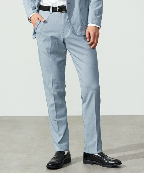 EDWIN(エドウィン)の「EDWIN エドウィン デニスラ AIR スリムテーパード スラックス トラウザー ビジネス ストレッチ 軽量(スラックス・メンズ・ライトブルー/チャコールグレー/ネイビー・SMALL/MEDIUM/X-LARGE/LARGE)」の11枚目の写真