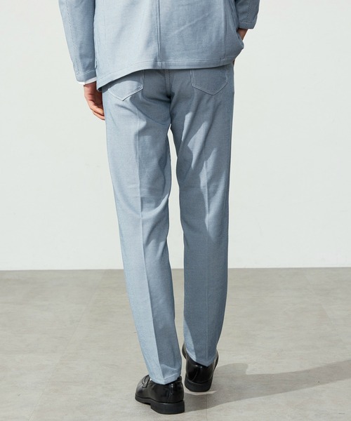 EDWIN(エドウィン)の「EDWIN エドウィン デニスラ AIR スリムテーパード スラックス トラウザー ビジネス ストレッチ 軽量(スラックス・メンズ・ライトブルー/チャコールグレー/ネイビー・SMALL/MEDIUM/X-LARGE/LARGE)」の8枚目の写真