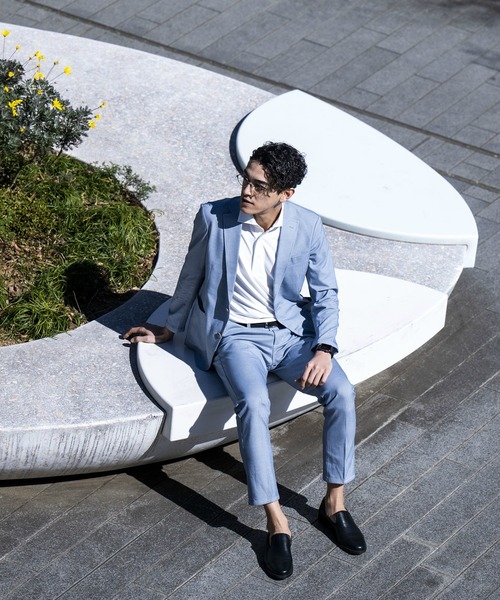 EDWIN(エドウィン)の「EDWIN エドウィン デニスラ AIR スリムテーパード スラックス トラウザー ビジネス ストレッチ 軽量(スラックス・メンズ・ライトブルー/チャコールグレー/ネイビー・SMALL/MEDIUM/X-LARGE/LARGE)」の13枚目の写真