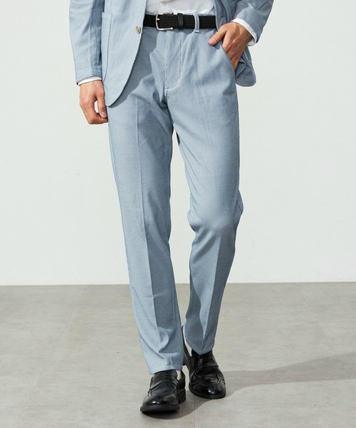 EDWIN(エドウィン)の「EDWIN エドウィン デニスラ AIR スリムテーパード スラックス トラウザー ビジネス ストレッチ 軽量(スラックス・メンズ・ライトブルー/チャコールグレー/ネイビー・SMALL/MEDIUM/X-LARGE/LARGE)」の12枚目の写真