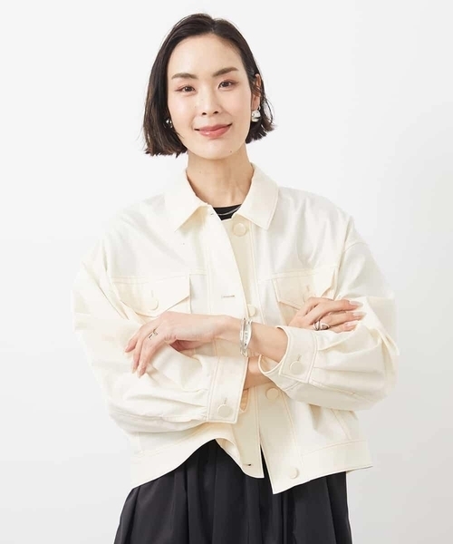 オーバーサイズトラッカージャケット（デニムジャケット）｜MICHEL