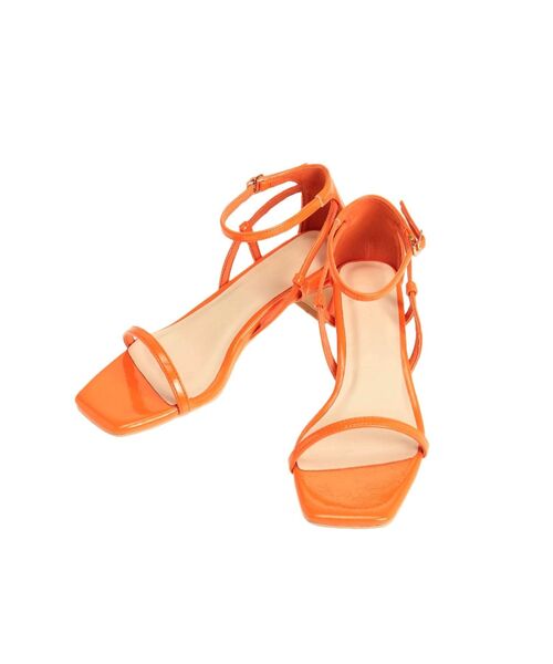 dazzlin(ダズリン)の「シンプルストラップサンダル(サンダル・レディース・オフホワイト/グリーン/オレンジ/ブラック・MEDIUM/LARGE)」の21枚目の写真