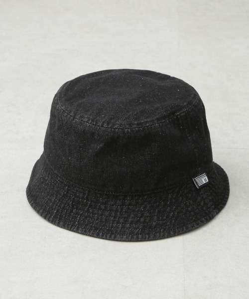 Healthknit(ヘルスニット)の「Healthknit/デニムバケットハット(ハット・レディース・ブラック/ネイビー・FREE)」の6枚目の写真