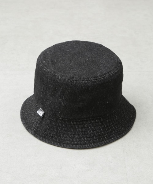 Healthknit(ヘルスニット)の「Healthknit/デニムバケットハット(ハット・レディース・ブラック/ネイビー・FREE)」の5枚目の写真