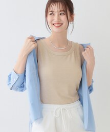 DRESKIP | 【S-LL】大人ヘルシーなスタイルに ラメタンクトップ(タンクトップ)