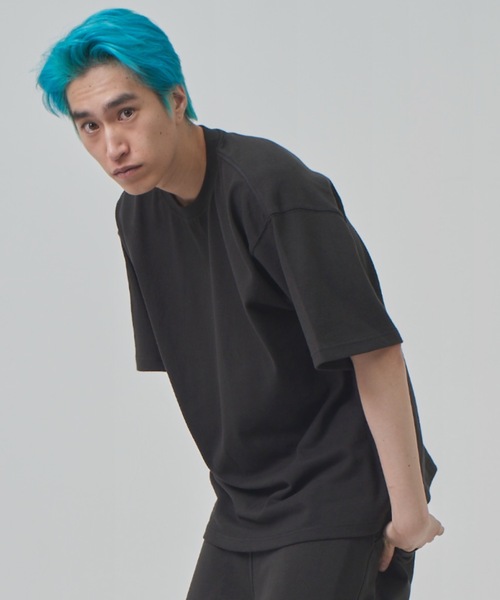 COMMON BASE(コモンベース)の「BLANK H S/S TEE(Tシャツ/カットソー・メンズ・ホワイト/ブラック・SMALL/MEDIUM/LARGE/X-LARGE)」の2枚目の写真