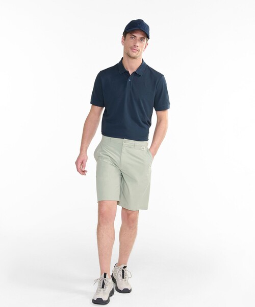 AIGLE(エーグル)の「給水速乾 UVカット ドライハイキングショートパンツ(その他パンツ・メンズ・グレー/セージグリーン・40/38/42/44)」の8枚目の写真