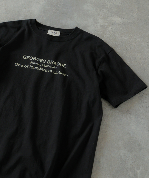 EDIFICE(エディフィス)の「Georges Braque (ジョルジュ・ブラック) 別注 プリント Tシャツ(Tシャツ/カットソー・メンズ・ブラック/ブルー系その他/ラベンダー/ブルー/イエロー・LARGE/MEDIUM)」の12枚目の写真