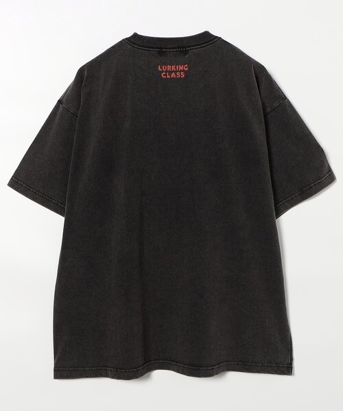 LURKING CLASS（ラーキングクラス）の「限定展開 LURKING CLASS×FREAK'S STORE/ラーキングクラス 別注 ヴィンテージ加工 プリント Tシャツ / TRUST NO SUIT（Tシャツ/カットソー・メンズ・ブラック・LARGE/MEDIUM/X-LARGE）」の10枚目の写真