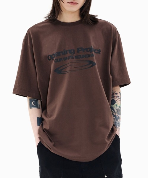 Tシャツ・カットソー OPENING PROJECTIdentity T Shirt OPENING PROJECT】 Identity T Shirt - Ecru (Opening Project/T