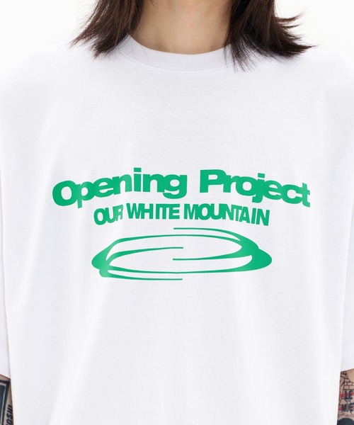 Tシャツ・カットソー OPENING PROJECTIdentity T Shirt OPENING PROJECT】 Identity T Shirt - Ecru (Opening Project/T