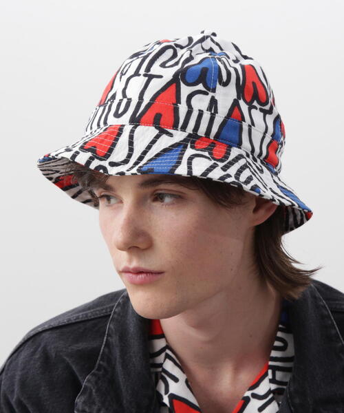 MANASTASH(マナスタッシュ)の「MANASTASH/マナスタッシュ/GAUZE MANALOHA HAT(ハット・メンズ・ブラック/レッド/オレンジ・F)」の17枚目の写真