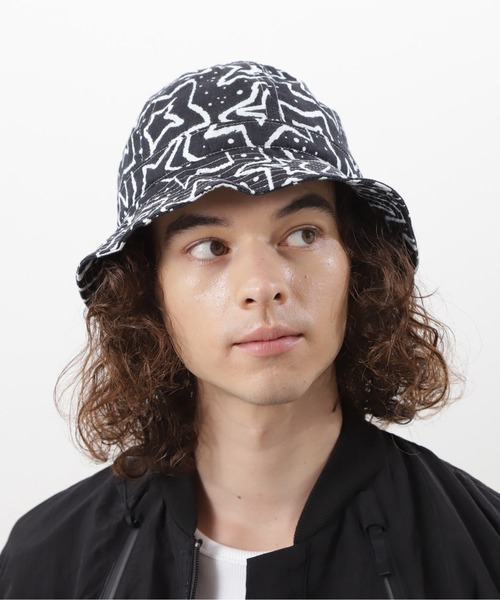 MANASTASH(マナスタッシュ)の「MANASTASH/マナスタッシュ/GAUZE MANALOHA HAT(ハット・メンズ・ブラック/レッド/オレンジ・F)」の13枚目の写真