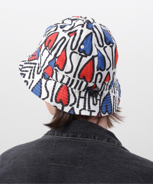 MANASTASH(マナスタッシュ)の「MANASTASH/マナスタッシュ/GAUZE MANALOHA HAT(ハット・メンズ・ブラック/レッド/オレンジ・F)」の15枚目の写真