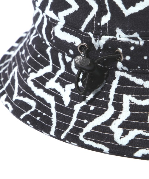 MANASTASH(マナスタッシュ)の「MANASTASH/マナスタッシュ/GAUZE MANALOHA HAT(ハット・メンズ・ブラック/レッド/オレンジ・F)」の11枚目の写真