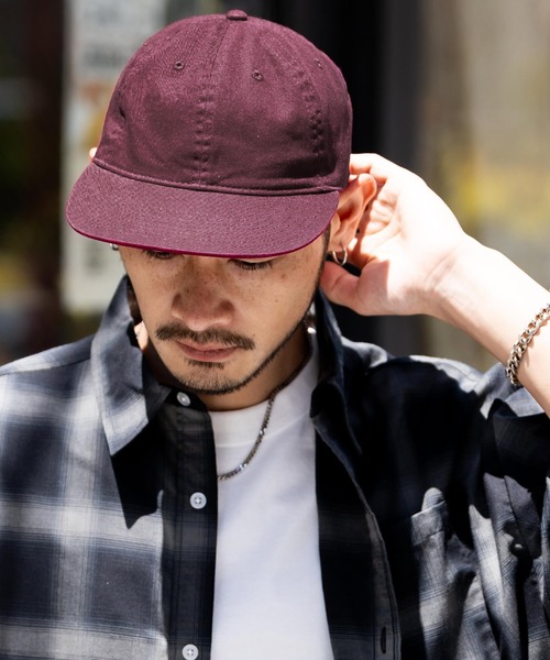 セール】NEWHATTAN ニューハッタン Flat Visor Low Cap twill