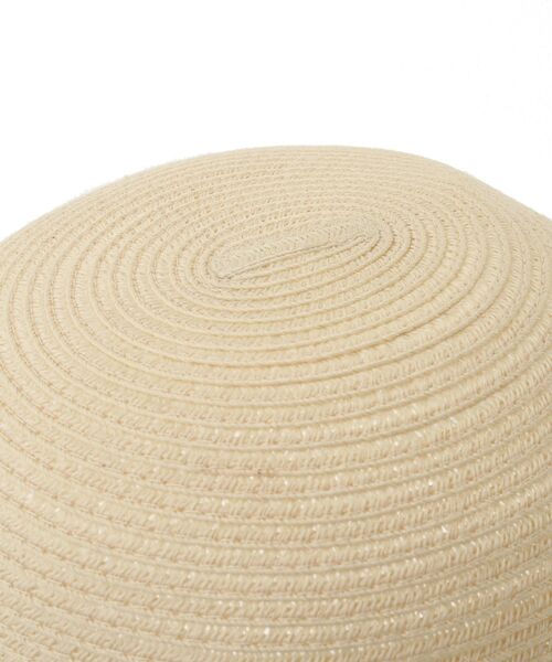 Maison de FLEUR（メゾンドフルール）の「サテンビッグリボンハット（ハット・レディース・ピンクベージュ/ブラック・FREE）」の18枚目の写真