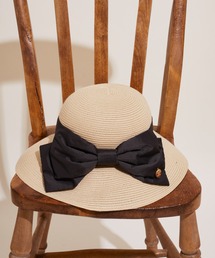 Maison de FLEUR | サテンビッグリボンハット(ハット)