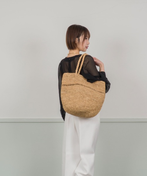 MADE IN MADA　ラフィアバッグ MADE IN MADA かごバッグ カゴバッグ 「MADE /メイドインマダ