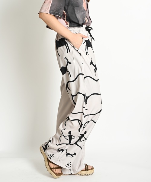 MARAI(マーライ)の「ワイドパンツ メンズ レディース ワイド パンツ 柄 総柄(その他パンツ・レディース・A/B/C/D・FREE)」の12枚目の写真