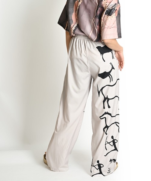 MARAI(マーライ)の「ワイドパンツ メンズ レディース ワイド パンツ 柄 総柄(その他パンツ・レディース・A/B/C/D・FREE)」の13枚目の写真