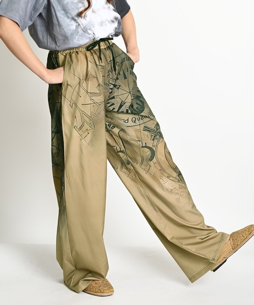 MARAI(マーライ)の「ワイドパンツ メンズ レディース ワイド パンツ 柄 総柄(その他パンツ・レディース・A/B/C/D・FREE)」の17枚目の写真